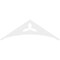 Ekena Millwork Pitch Naple Architectural Grade PVC Gable Pediment, 72"W x 24"H x 1"P (8/12) GPP072X024X100NAP - alternate 5